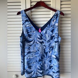 Lilly Pulitzer Reversible V-neck Tank